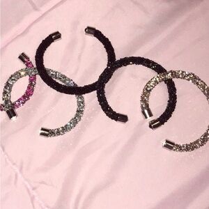 4 bangle bracelets